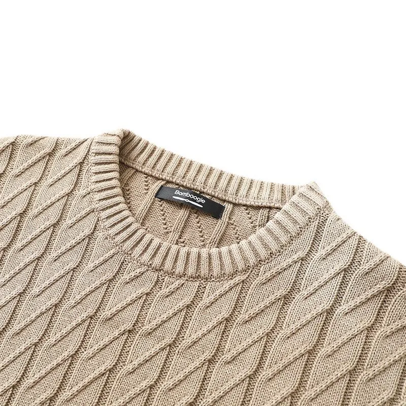 Men Cable Knit Pullover Factory
